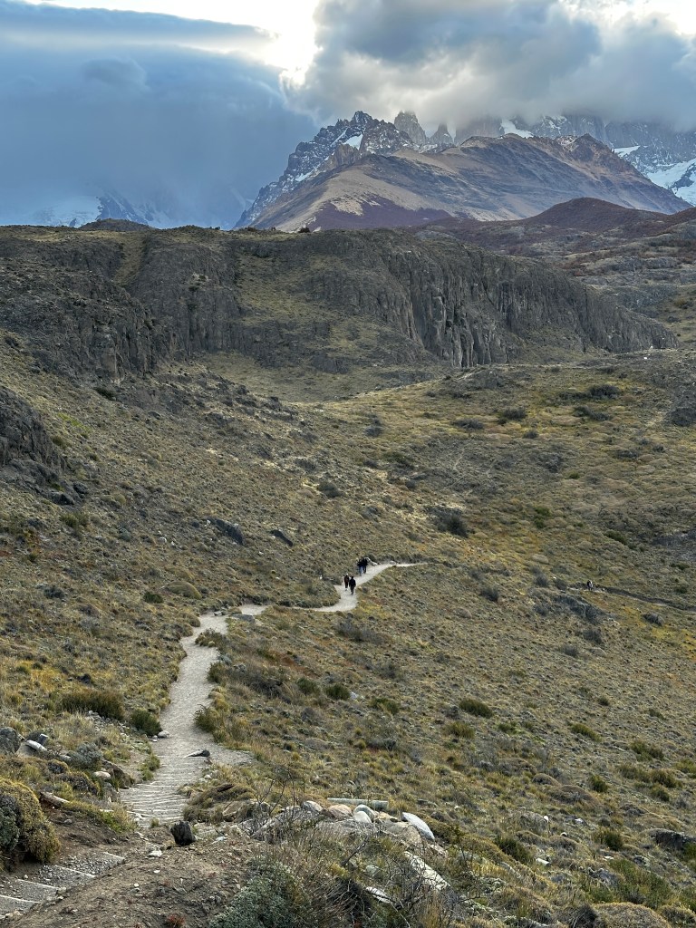 View of Fitz Roy from El Chaltén, Patagonia, Argentina