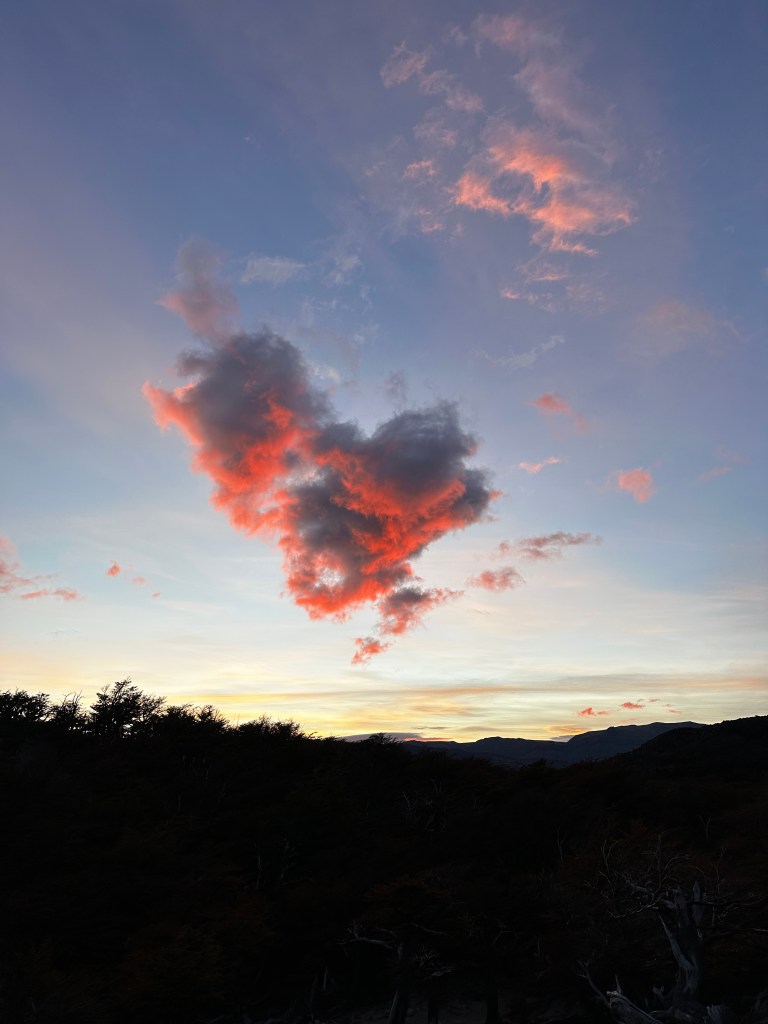 Sunrise over Patagonia, Argentina