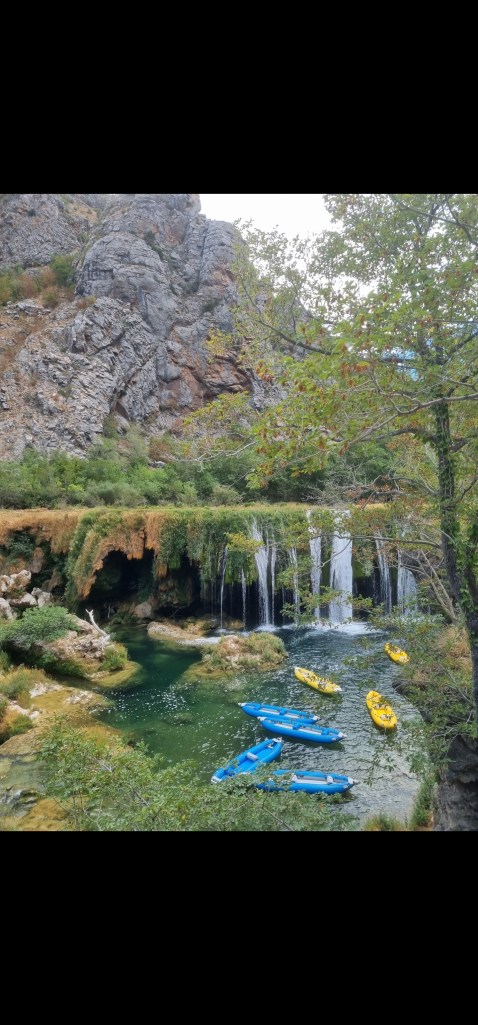 Zrmanja River, close to Zadar. Dalmatia Region, Croatia. 