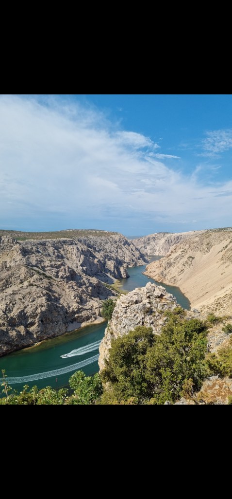 Zrmanja river, close to Zadar. Dalmatia Region, Croatia. 