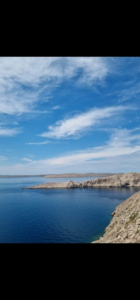 Island Pag, close to Zadar. Dalmatia Region, Croatia. 