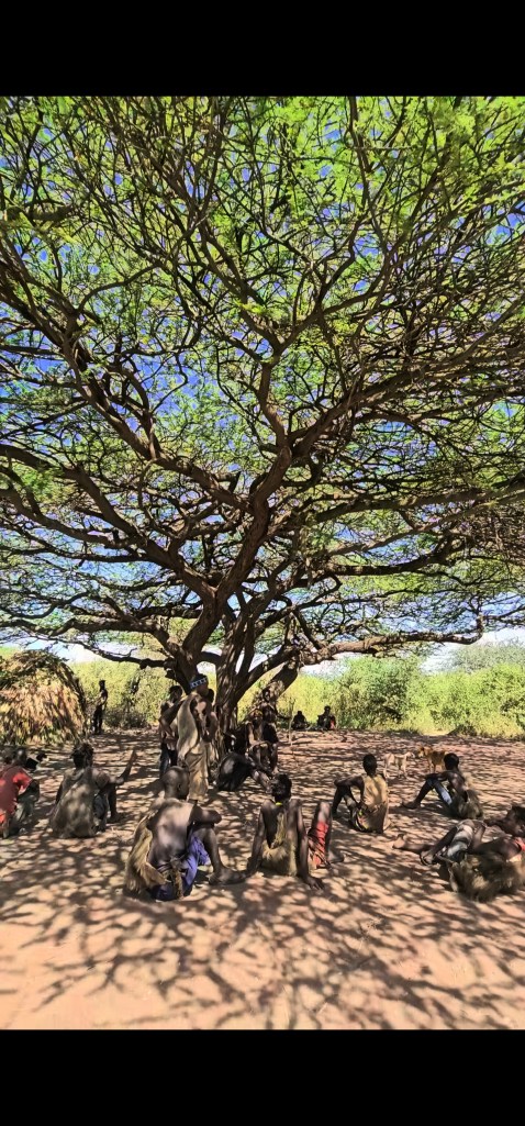 Hadzabe tribe in Tanzania, East Africa